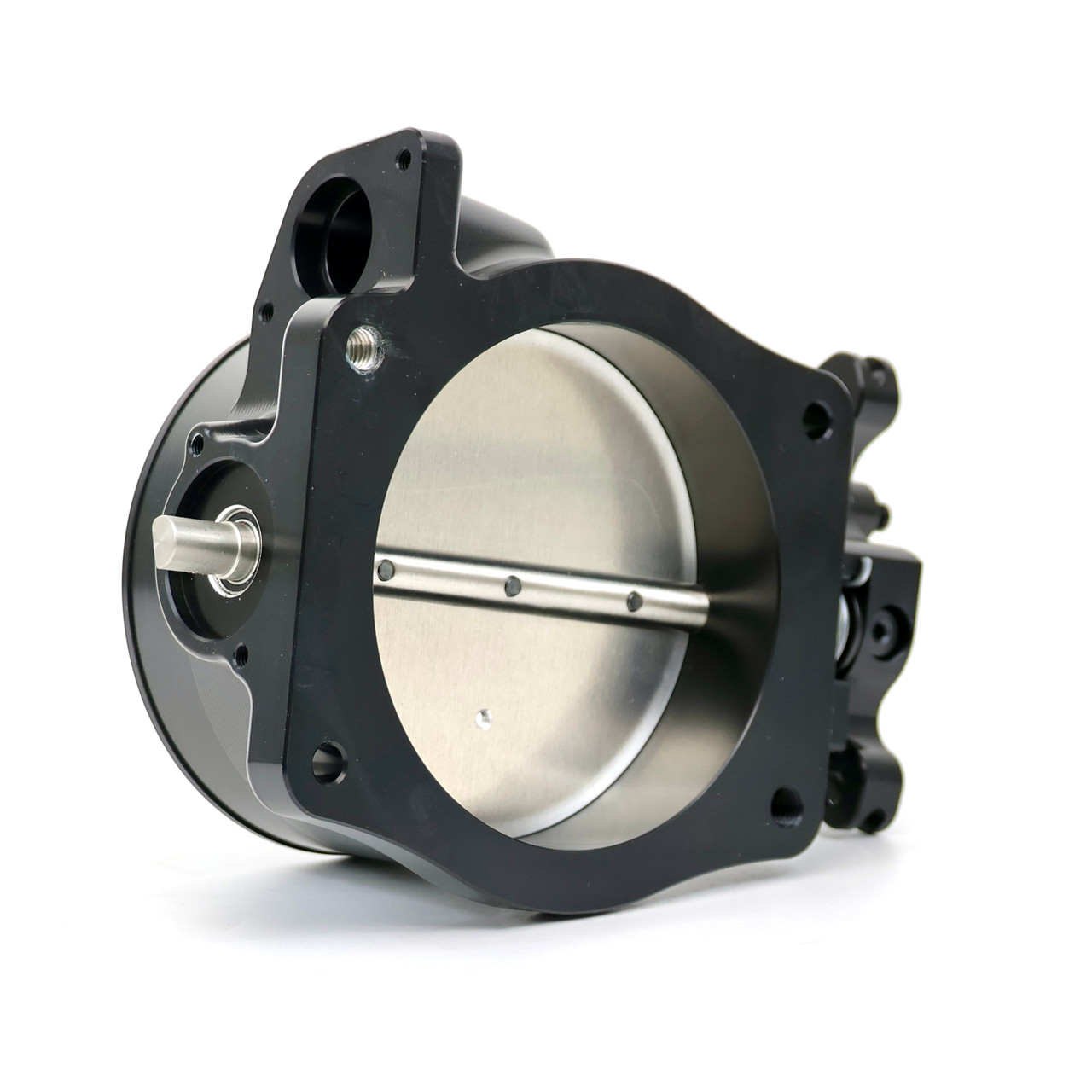 Nick William 92MM Black LS Gen 3/4 Cable Throttle Body, 92MMBK CNC