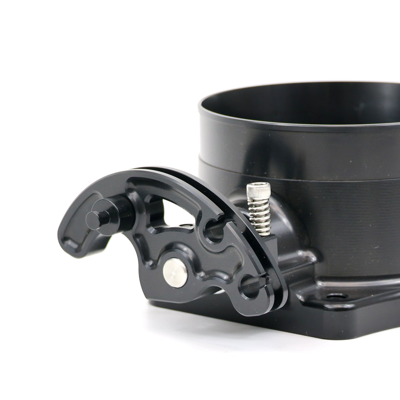 Nick William 92MM Black LS Gen 3/4 Cable Throttle Body, 92MMBK CNC
