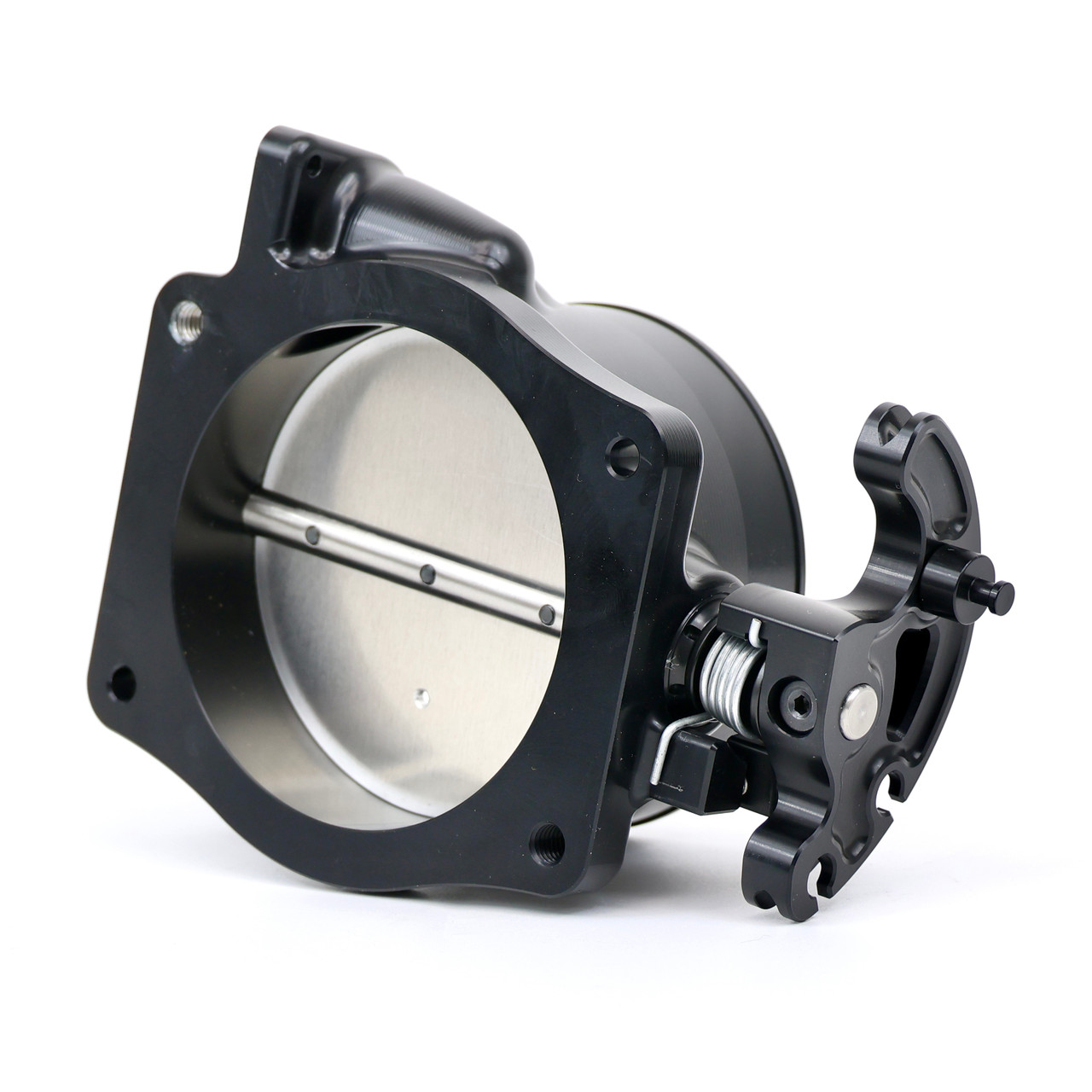 Nick William 92MM Black LS Gen 3/4 Cable Throttle Body, 92MMBK CNC