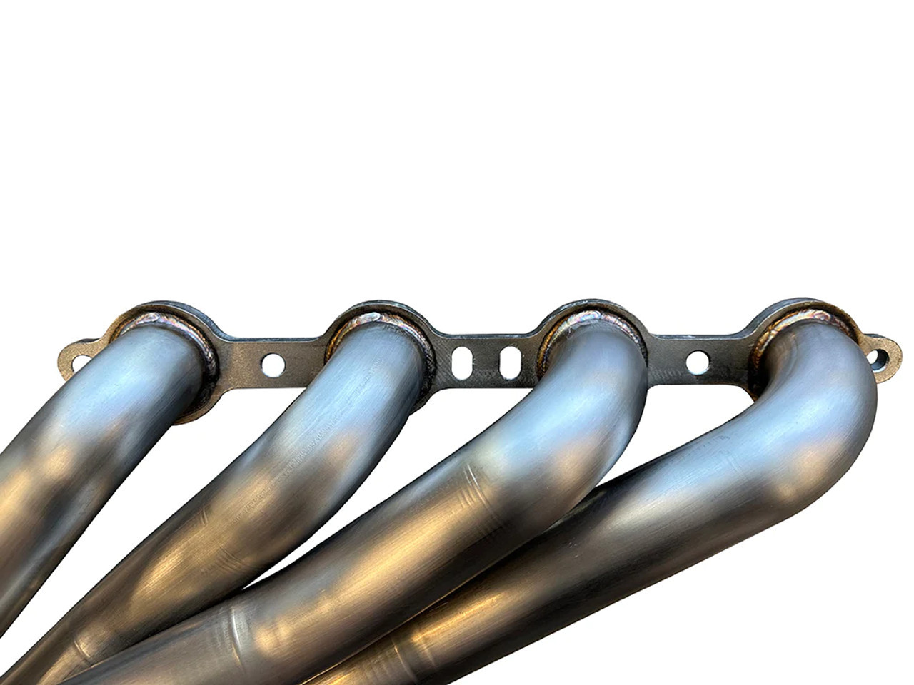 Polished Long Tube Headers & Y-Pipe Kit For Chevy GMC 4.8/5.3/6.0L (2007-2014) Silver Stainless