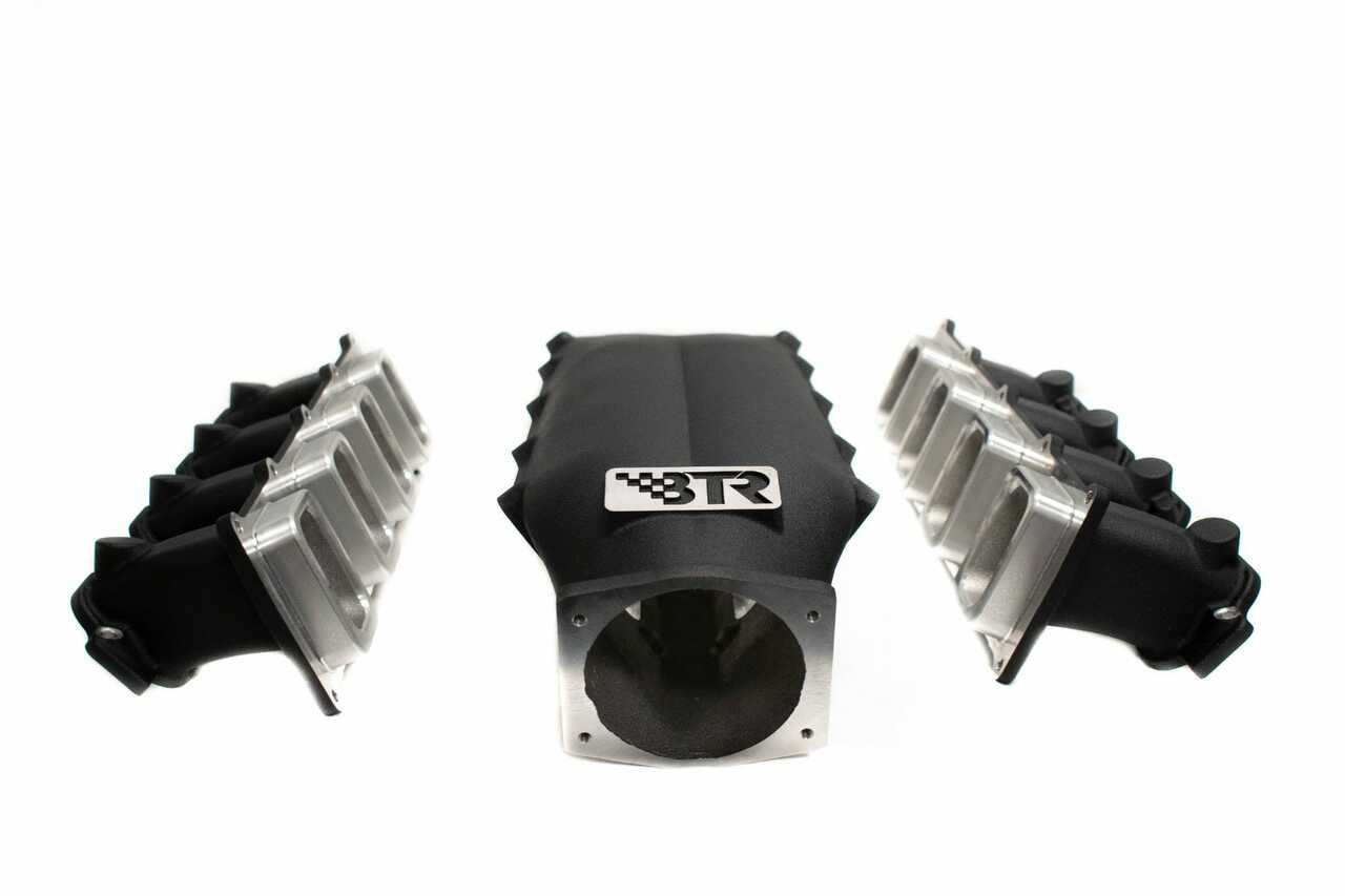 BTR Gen V Trinity Intake Manifold - Black - Without Injector Holes - Brian Tooley 2014+ LT LT1 L83 L86