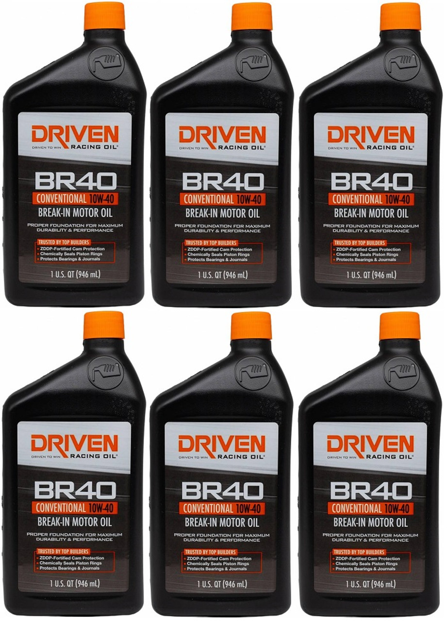 Driven BR40 10W-40 Break In Oil with Zinc 03706 - Gen III & IV 4.8 5.3 5.7 6.0 6.2 7.0