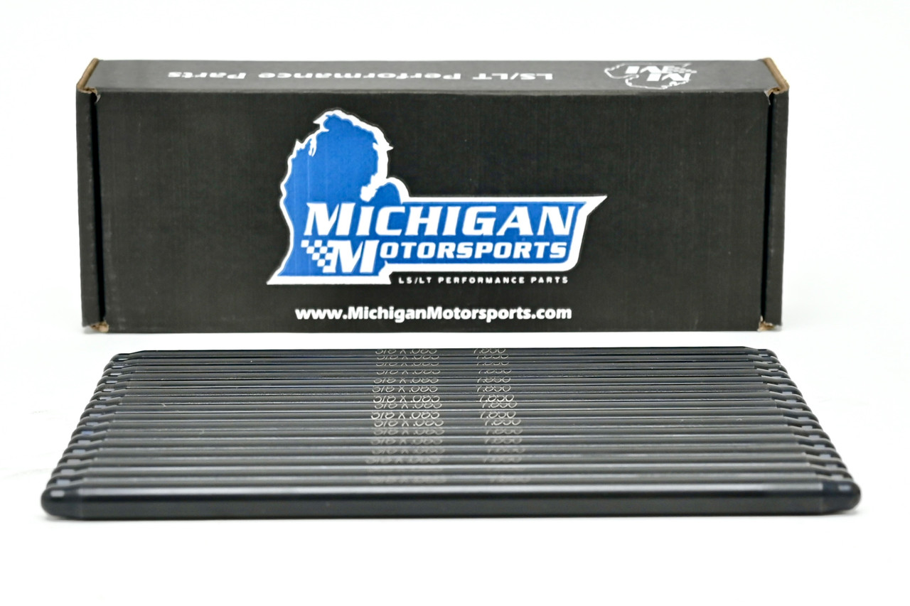 Michigan Motorsports Gen 5 V  7.850" Chromoly Pushrods 3/8 Diameter .083 Wall 5.3 6.2 LT1 LT4 L83 L8B L86