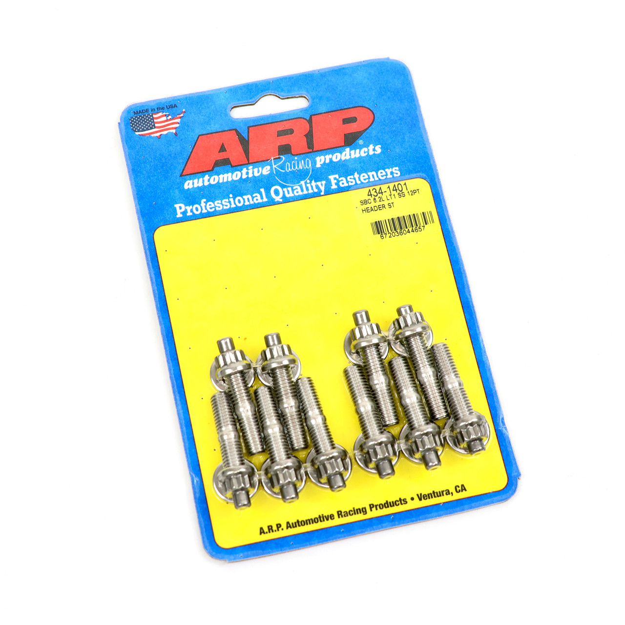 ARP 434-1401 Gen V LT1 Stainless Header Stud Kit 12pt 5.3L 6.2L LT