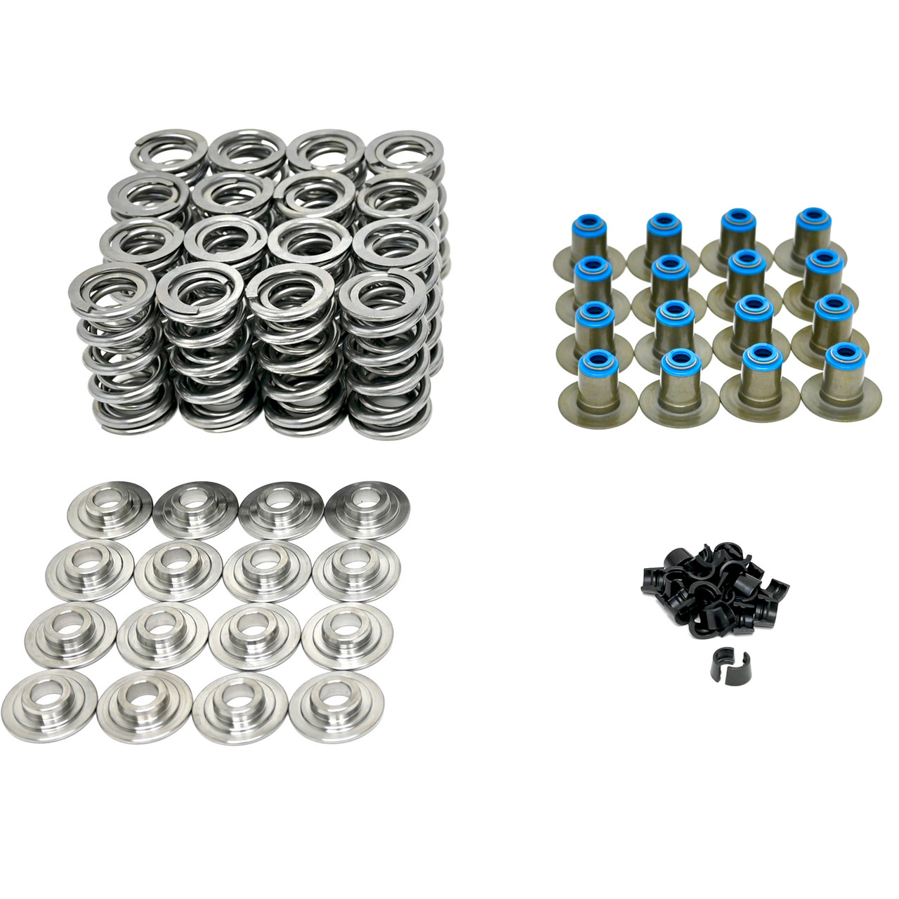 Michigan Motorsports .660" Dual Valve Spring Kit Titanium Retainers 4.8