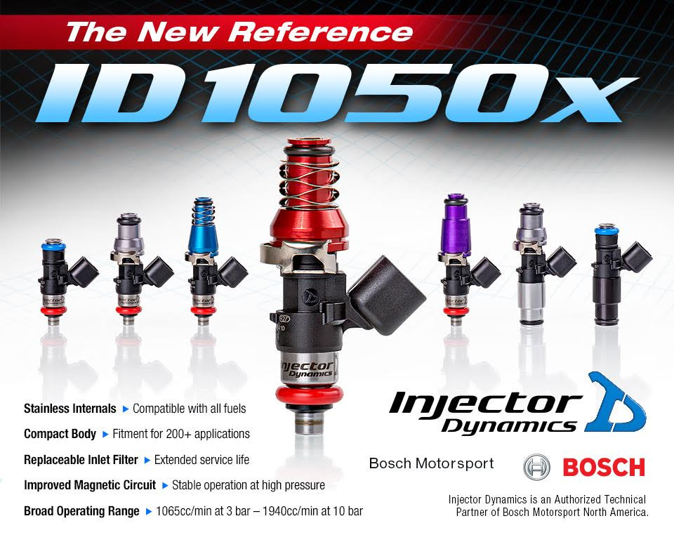 Injector Dynamics ID1050-XDS 118lb/hr LS2 6.0 length Fitment 48mm