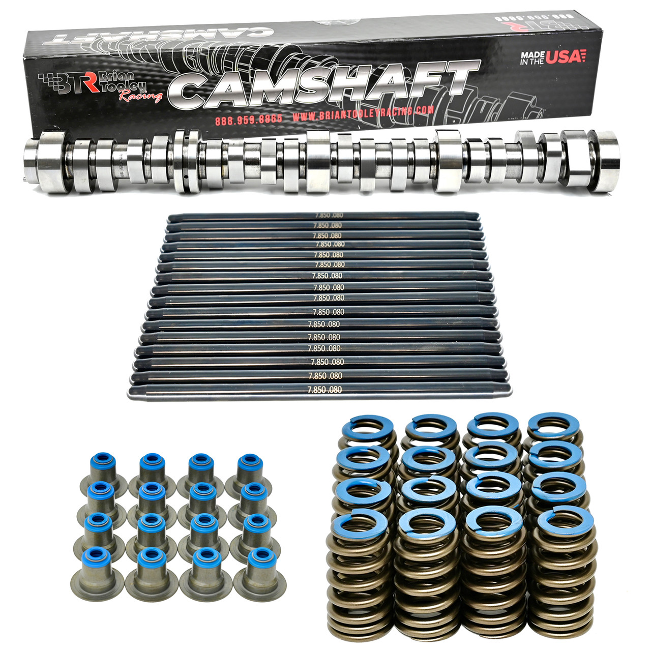 ヤシメガ2 リバウンド管　セット BTR Gen V Stage 2 Truck Camshaft L83 L86 L8B | 210/223 .540