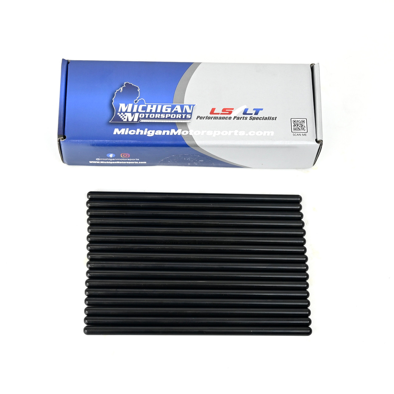 Michigan Motorsports LS 7.375" Chromoly Pushrods 5/16 Diameter 4.8 5.3 5.7 6.0 6.2 LS1 LS2 LS3 LS4 LS6 L76 L92 L99 LQ4 LQ9 L33 LSA