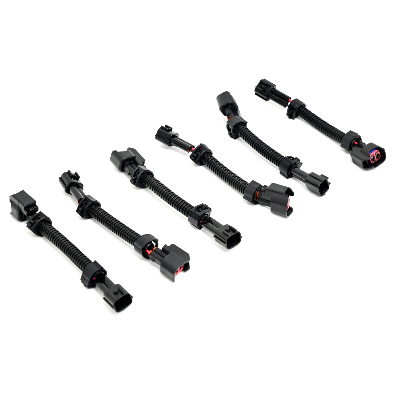 EV6/USCAR Fuel Injector to Nissan Engine Harness Adapters 6"