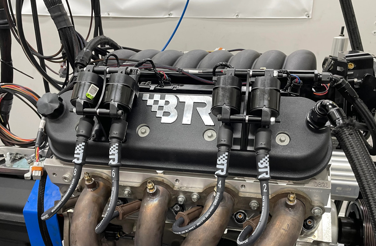 BTR LS Valve Cover Pair - WITH Coil Mounts - Cast Aluminum Brian Tooley Racing Valvecovers 4.8 5.3 5.7 6.0 6.2 7.0 LS1 LS3 LQ4 LS7