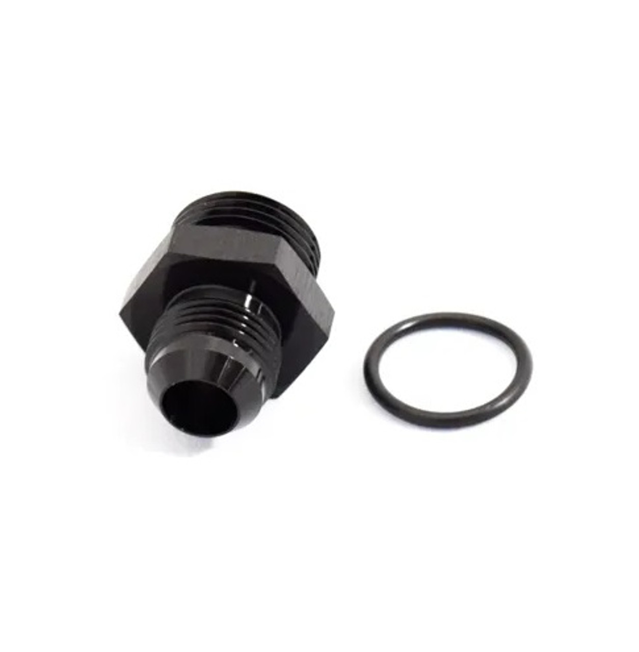 BTR 10AN Male to 12AN ORB O-ring Male Black Straight Adapter Fitting Brian Tooley