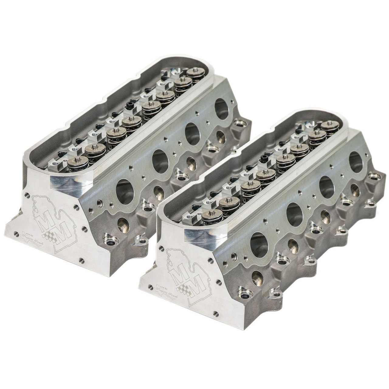 Michigan Motorsports 11 Degree 260cc LS3 Rectangle Port CNC Heads L99 L76 L77 LSA L96 L92 LSX 6.0L 6.2L 408 416 6-Bolt