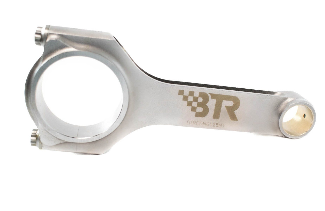 BTR 4340 Forged H-Beam LS Connecting Rods 6.125" Length for .927" Wrist Pin Brian Tooley Racing Set of 8