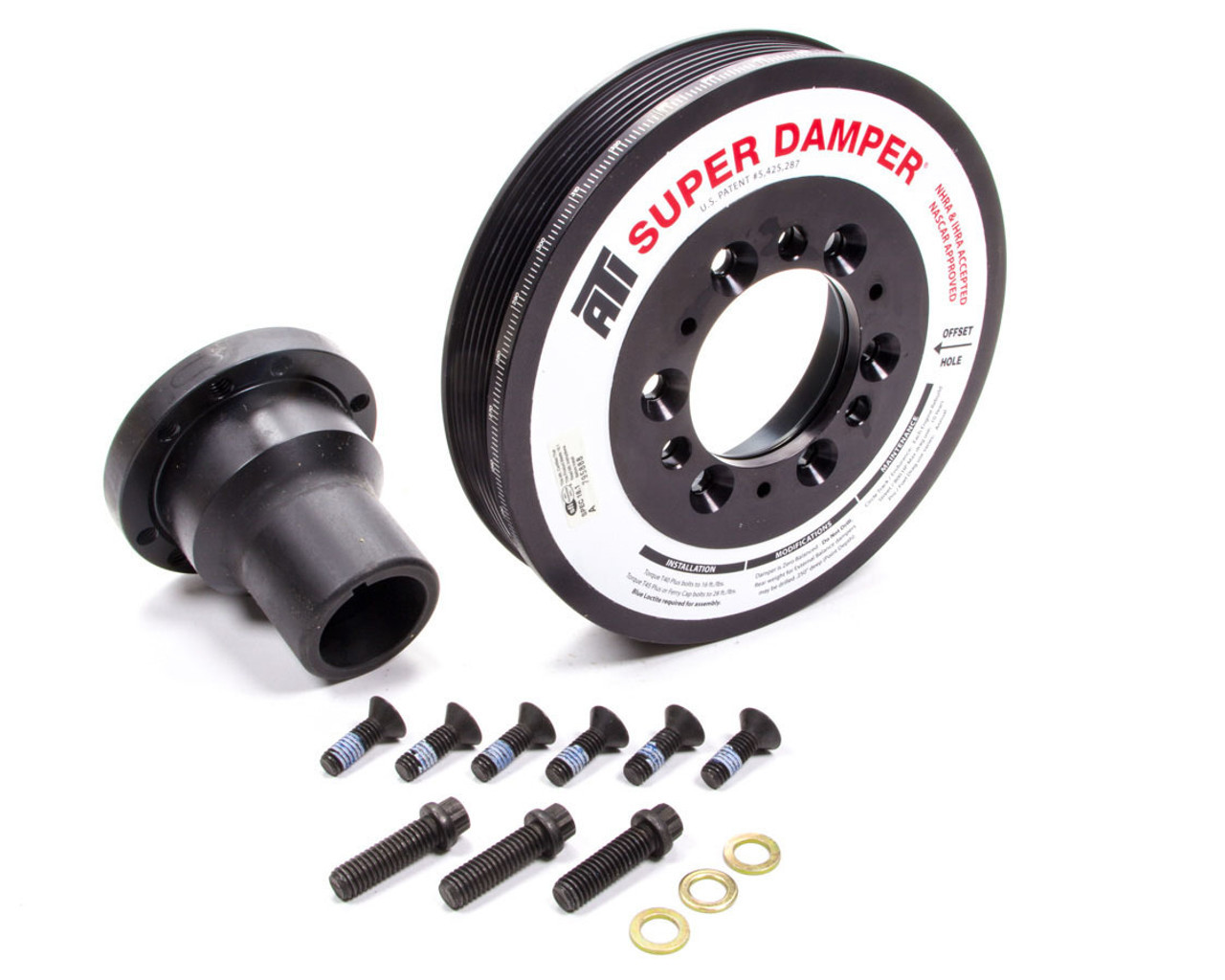 ATI 918437 Super Damper | 6.1L HEMI 17% Overdrive 6-Rib | Harmonic