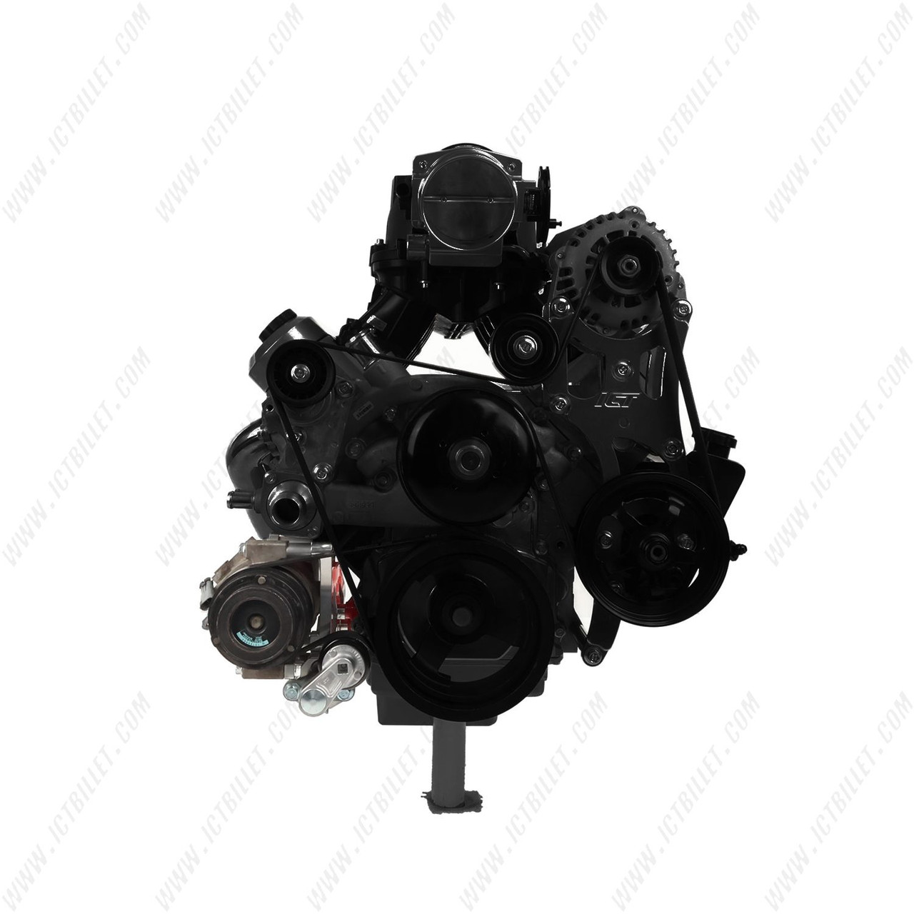 LS Truck Factory Location Billet A/C Compressor Bracket Kit 4.8L 5.3L 6.0L 6.2L Truck/SUV LQ4 LM7 L33 LC9 L92