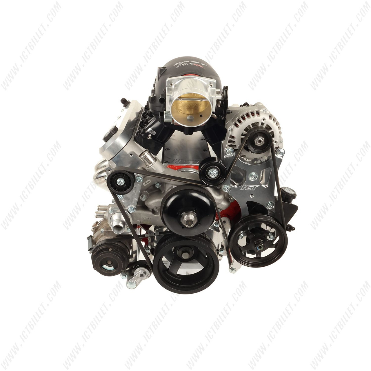 LS Truck Factory Location Billet A/C Compressor Bracket Kit 4.8L 5.3L 6.0L 6.2L Truck/SUV LQ4 LM7 L33 LC9 L92