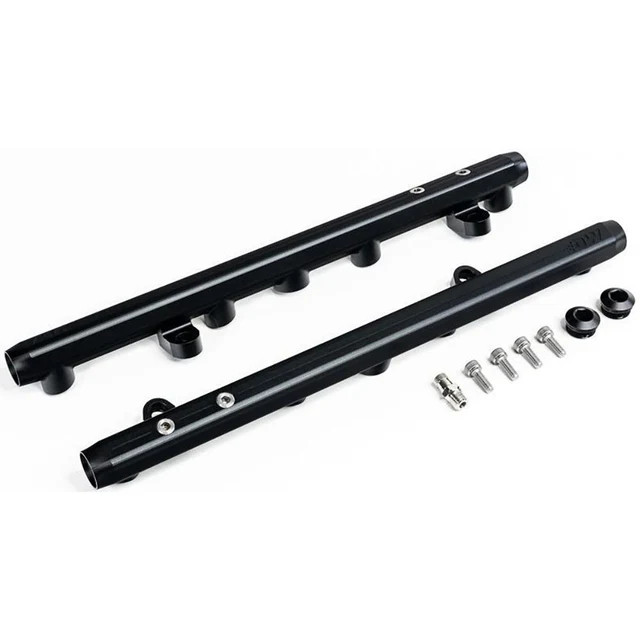 DeatschWerks Billet LS2/LS3 Fuel Rails with Crossover Hose -8an