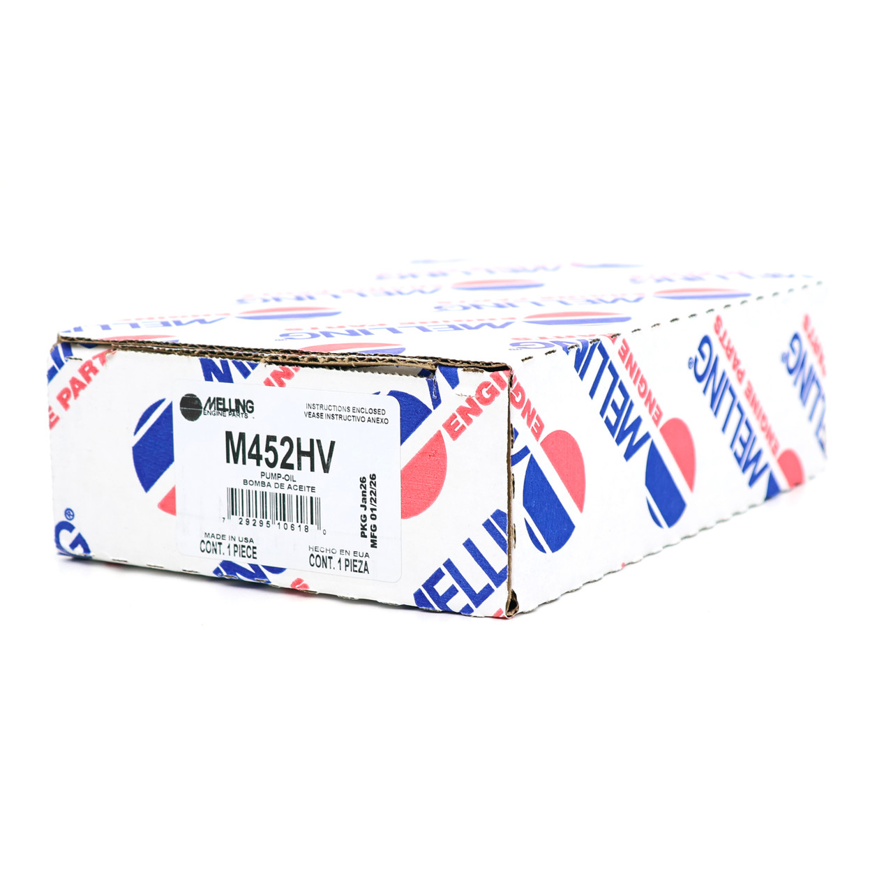 Melling M452HV High Volume Oil Pump for Hemi 5.7L 2009-Later and 6.4L 2011-Later Ram Charger Challenger Durango 300 Grand Cherokee Aspen Wagoneer