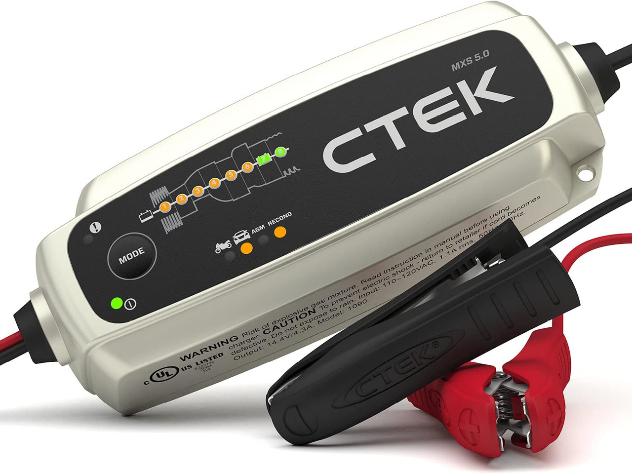 CTEK 4.3amp 12v Battery Charger and Maintainer 40-206 Fully