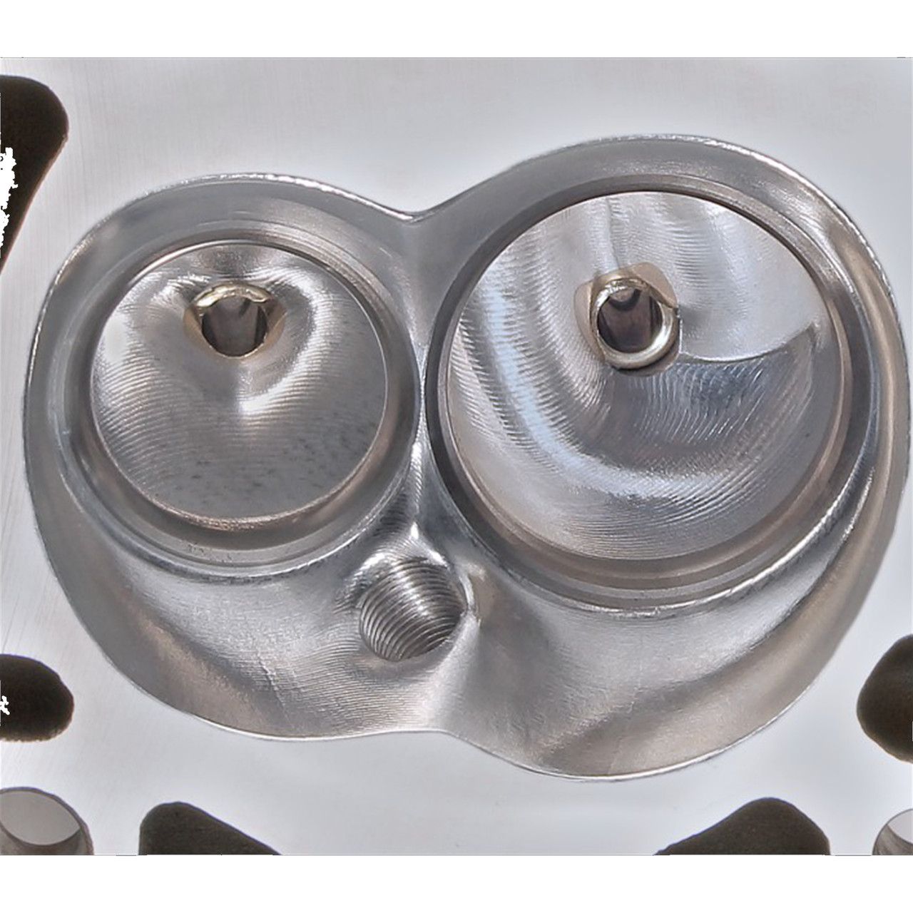 AFR 15° LS Cathedral Port 4-Bolt Mongoose 230cc Cylinder Heads - Fully CNC Ported, 65cc Chambers, 3.900"+ Bore, Assembled (Pair)