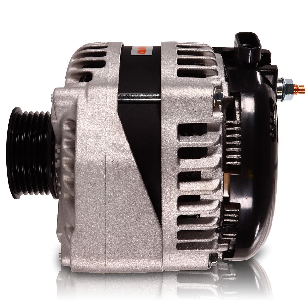 Mechman 250 Amp Alternator 1996-04 GM Truck & 98-02 F-Body LS1 -Natural Cast Finish Elite Series Camaro Firebird Silverado Sierra Tahoe Escalade Yukon