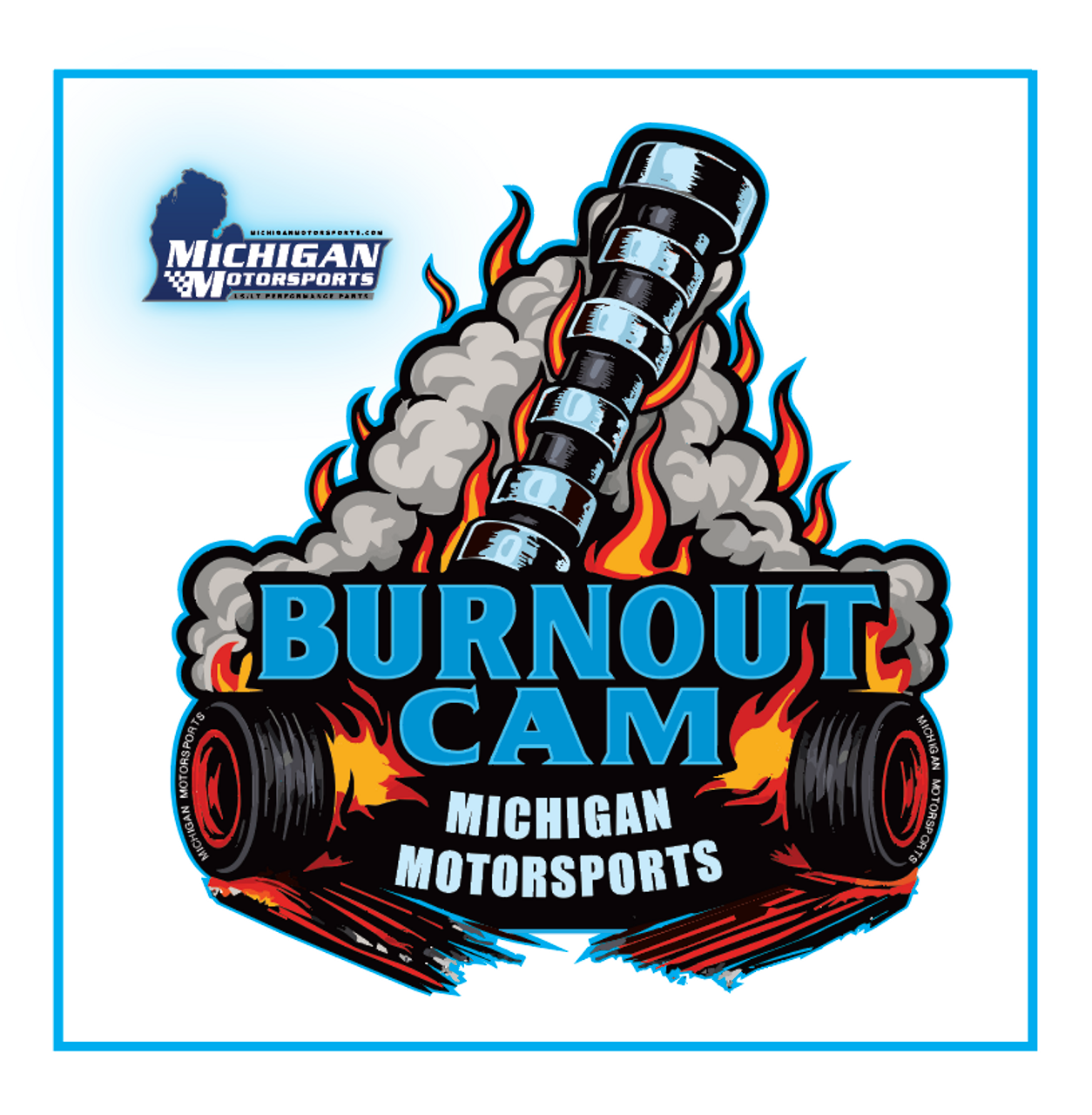 Michigan Motorsports Stage 3 LS Burnout Camshaft 5.3L 5.7L 6.0L 6.2L LS1 LS2 LS3 L99 LM7 LQ4 LC9 L96 Cam Kit