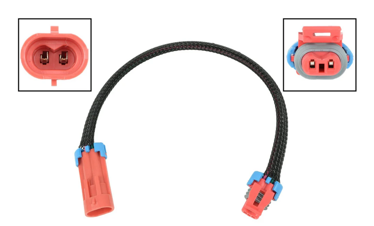 LS EVAP Purge Valve Solenoid 12" Wire Extension Harness - ICT Billet WEPUR30-12