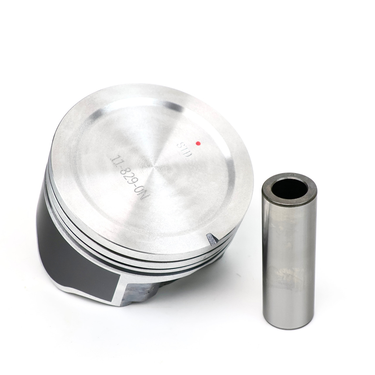 Stock Replacement LM7 L59 NPR Pistons with Rings 1999-2003 5.3L Dished Pistons for Press-Fit Rods