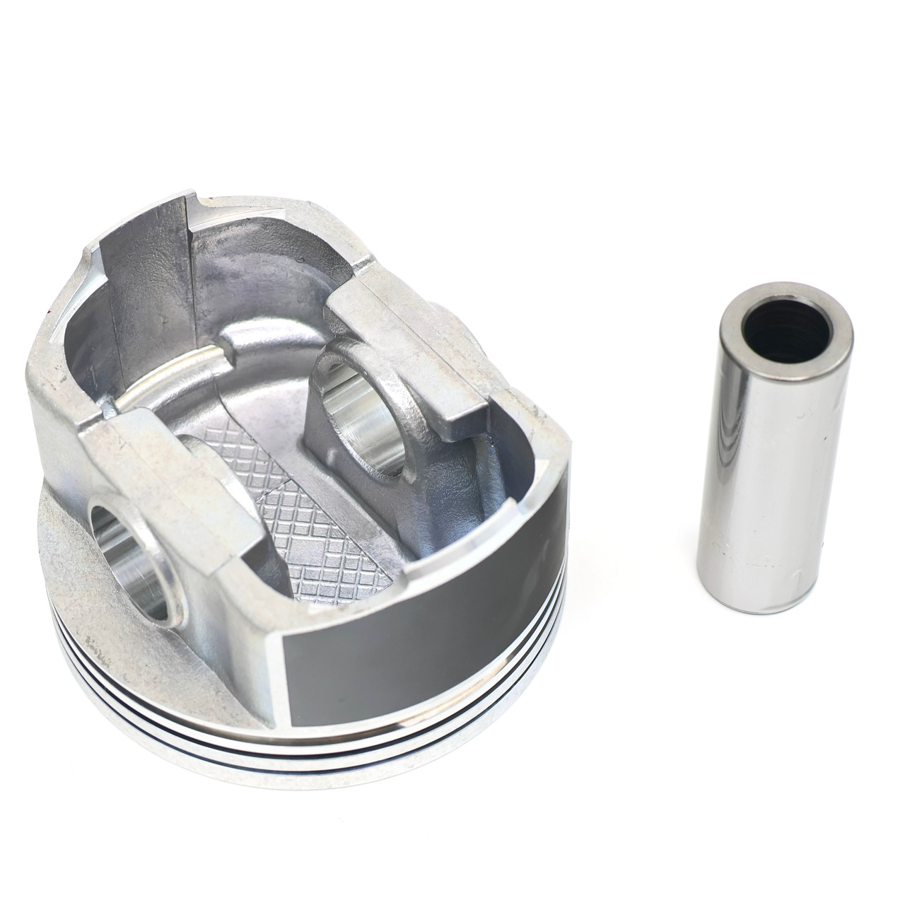 NPR Dished Piston Set for 1999-2003 LQ4 6.0L with Press-Fit Pins - Standard 4.000" Bore