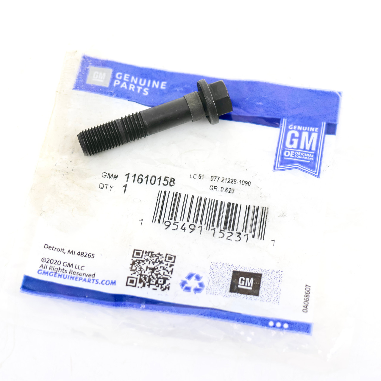 Genuine GM Connecting Rod Bolt for Gen III LS-Based Engines (2000-2006) GM 11610158 Genuine GM Connecting Rod Bolt for Gen III LS-Based Engines (2000-2006) GM 11610158