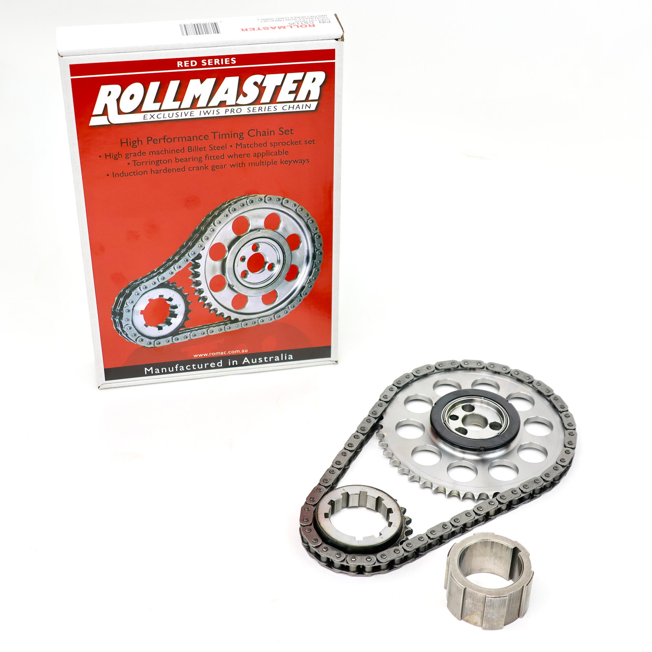 Rollmaster Single Roller Timing Chain Set for Gen 3 LS1 LS6 LQ4 LQ9 LM7 L33 LR4 L59 CS1135 Rollmaster Single Roller Timing Chain Set for Gen 3 LS1 LS6 LQ4 LQ9 LM7 L33 LR4 L59 CS1135