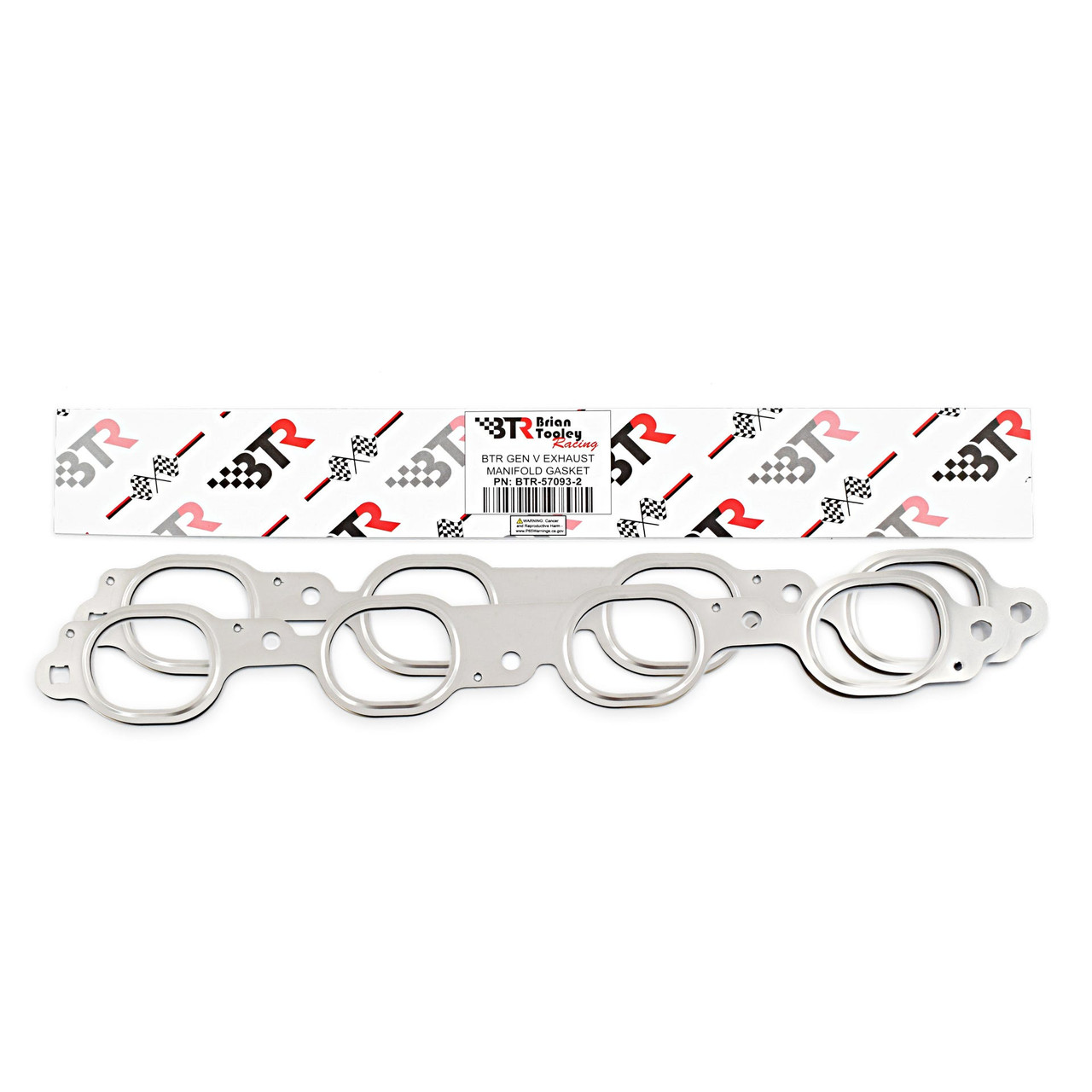 BTR / Brian Tooley Racing Gen V Exhaust Manifold Header Gasket (Pair) - Fits 2014+ LT Based Engines LT1 LT4 L82 L83 L84 L86 L87  L8T 