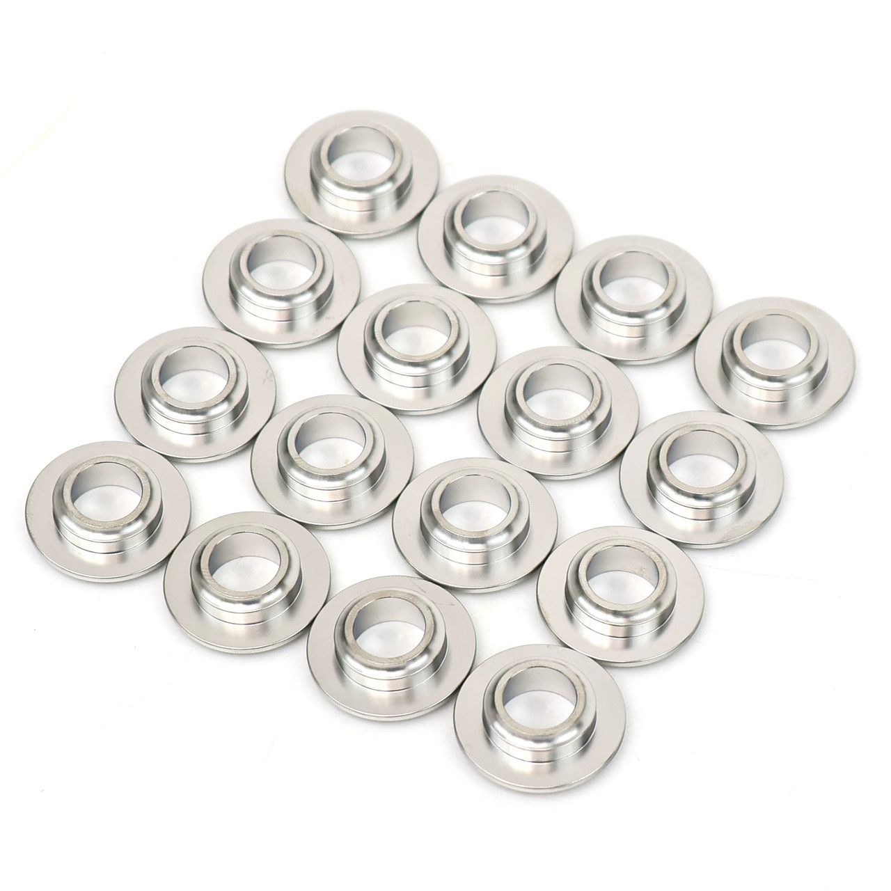 BTR Titanium Retainers for LS LT Beehive Valve Springs | Set of 16
