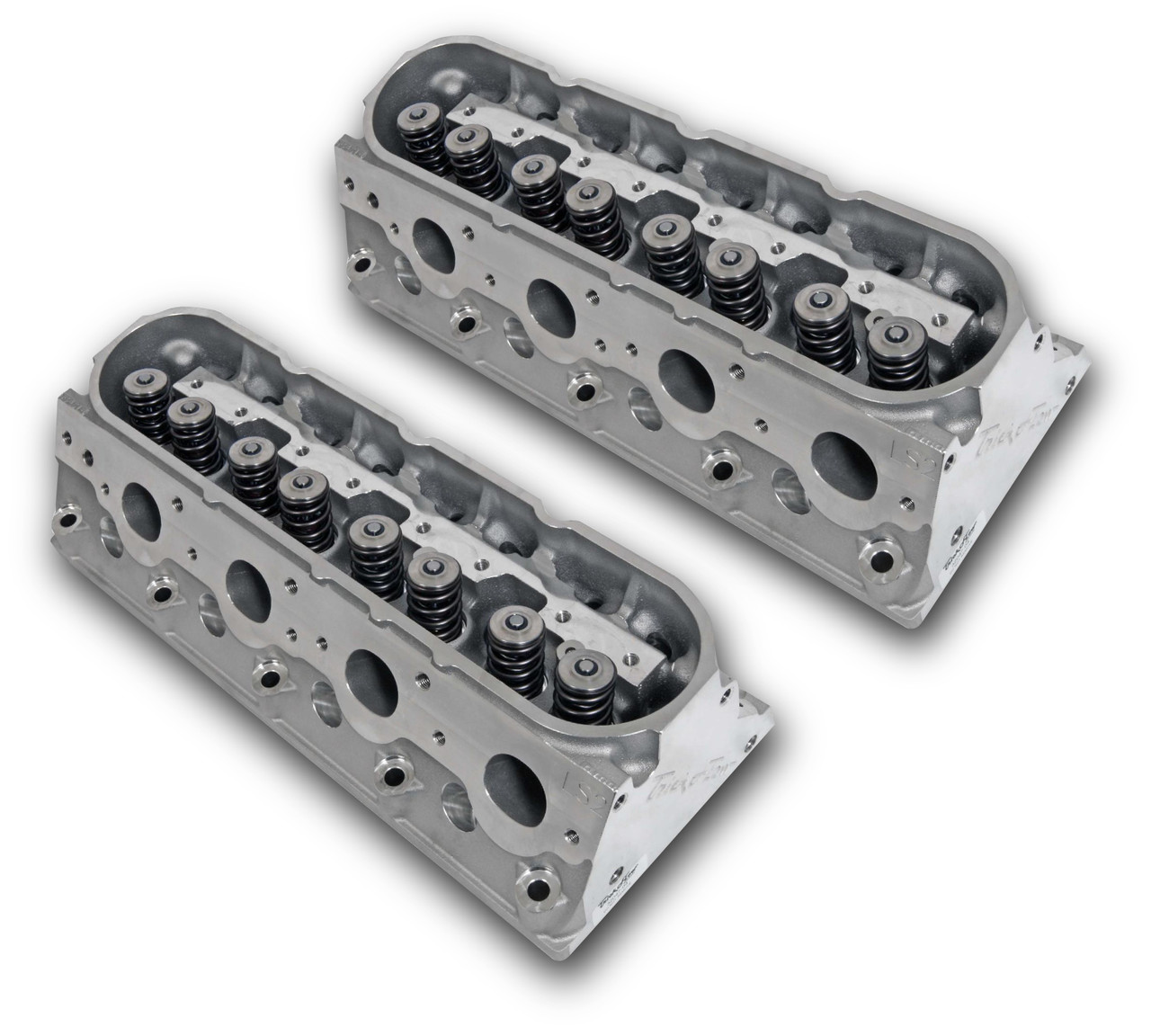 Trick Flow 220cc "Fast As Cast" LS2 Heads | 4 Bolt | 65cc Chamber | 4.000"+ Bore |  Assembled Pair