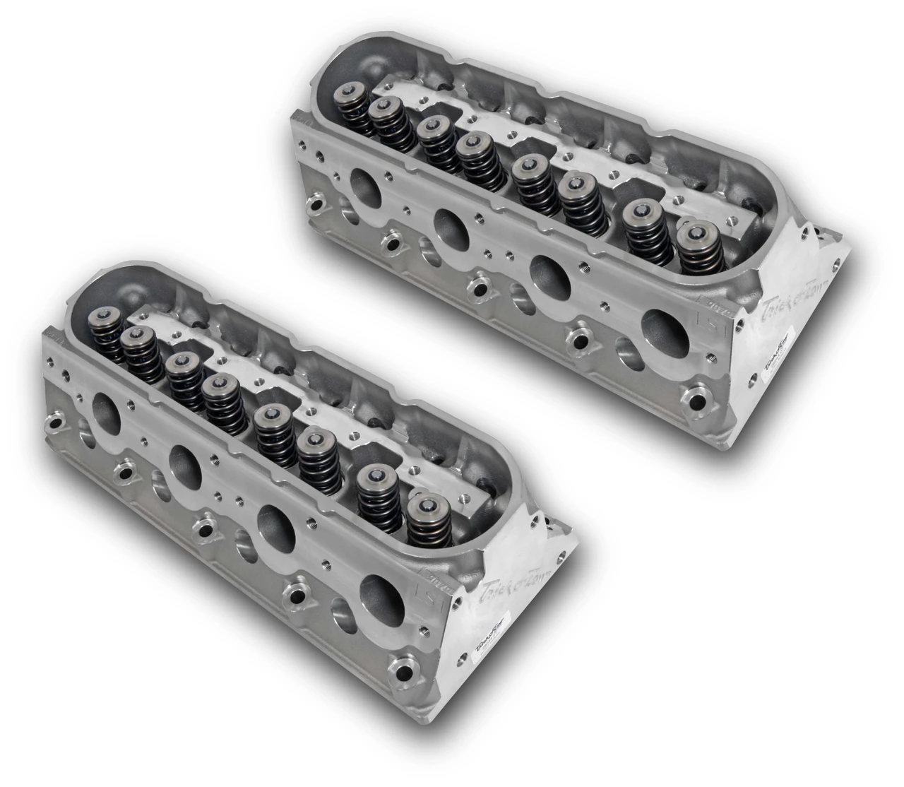 Trick Flow 220cc "Fast As Cast" LS1 Heads | 4 Bolt | 64cc Chamber | 3.900"+ Bore | Assembled Pair