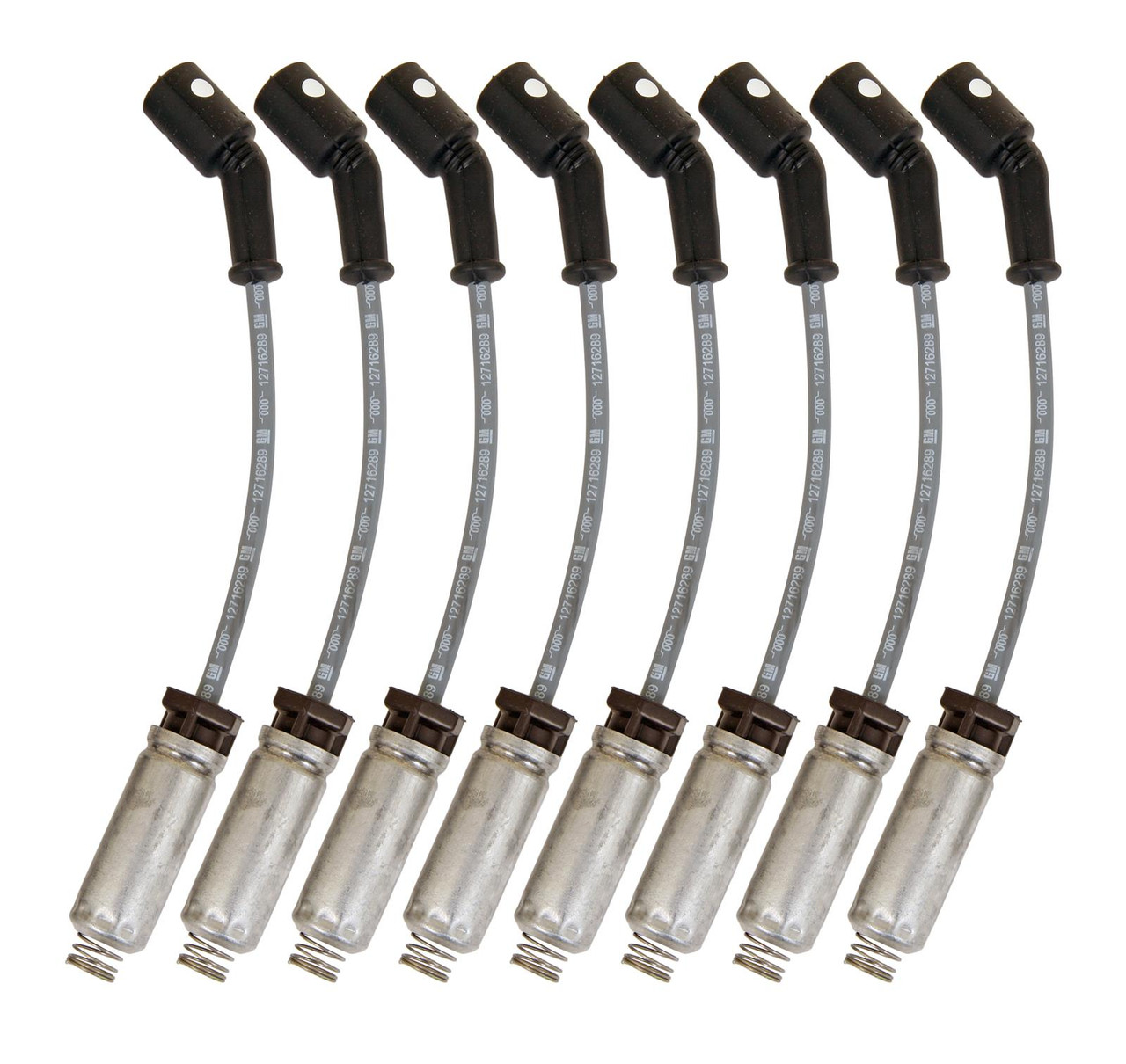 GM 12716289 Spark Plug Wire Set - New Take-Off - 2014+ Gen V LT1 LT4 L83 L86 L84 L87 L8T L8B 5.3L 6.2L 6.6L Includes Heat Shields