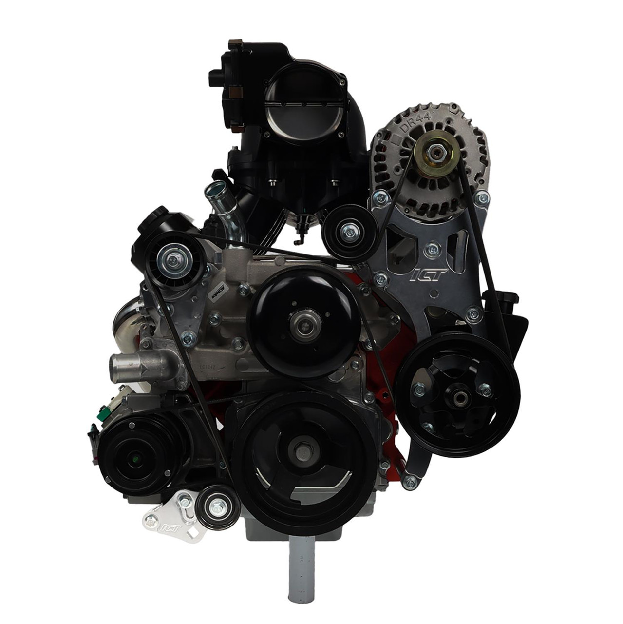 Billet LS Truck Manual A/C Belt Tensioner - ICT Billet 1999-2013 Air Conditioning Tensioner TEN-LS002M