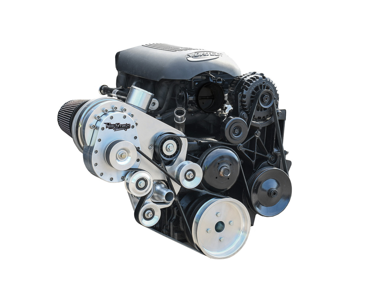 TorqStorm LS Transplant Supercharger Kit for LS1 F-Body or Truck Accessory Spacing