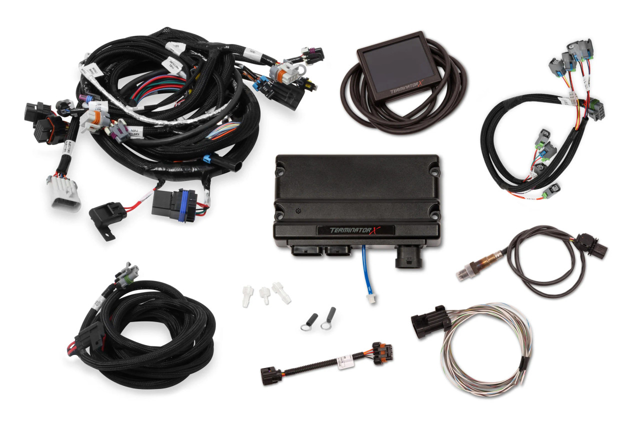 Holley Terminator X EFI 550-909 for 24x LS, EV6 Injectors, 3.5" Screen Included - No Trans or DBW Control