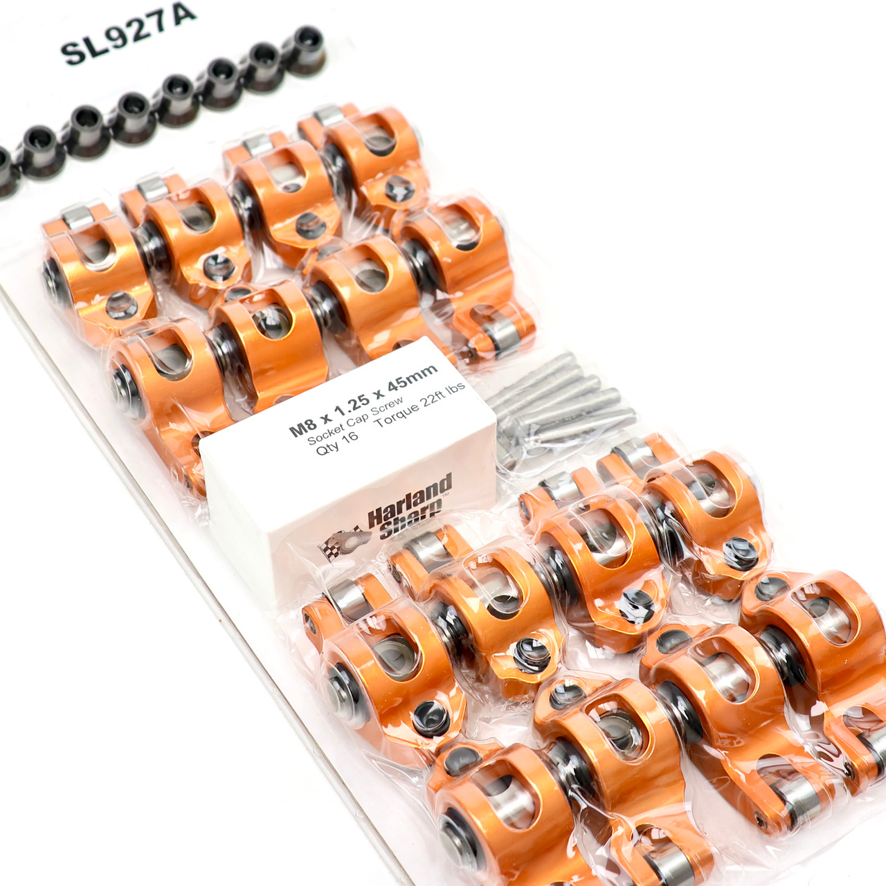 Harland Sharp Gen IV LS3 / L92 Adjustable Roller Rocker Arms 1.7:1 Ratio 