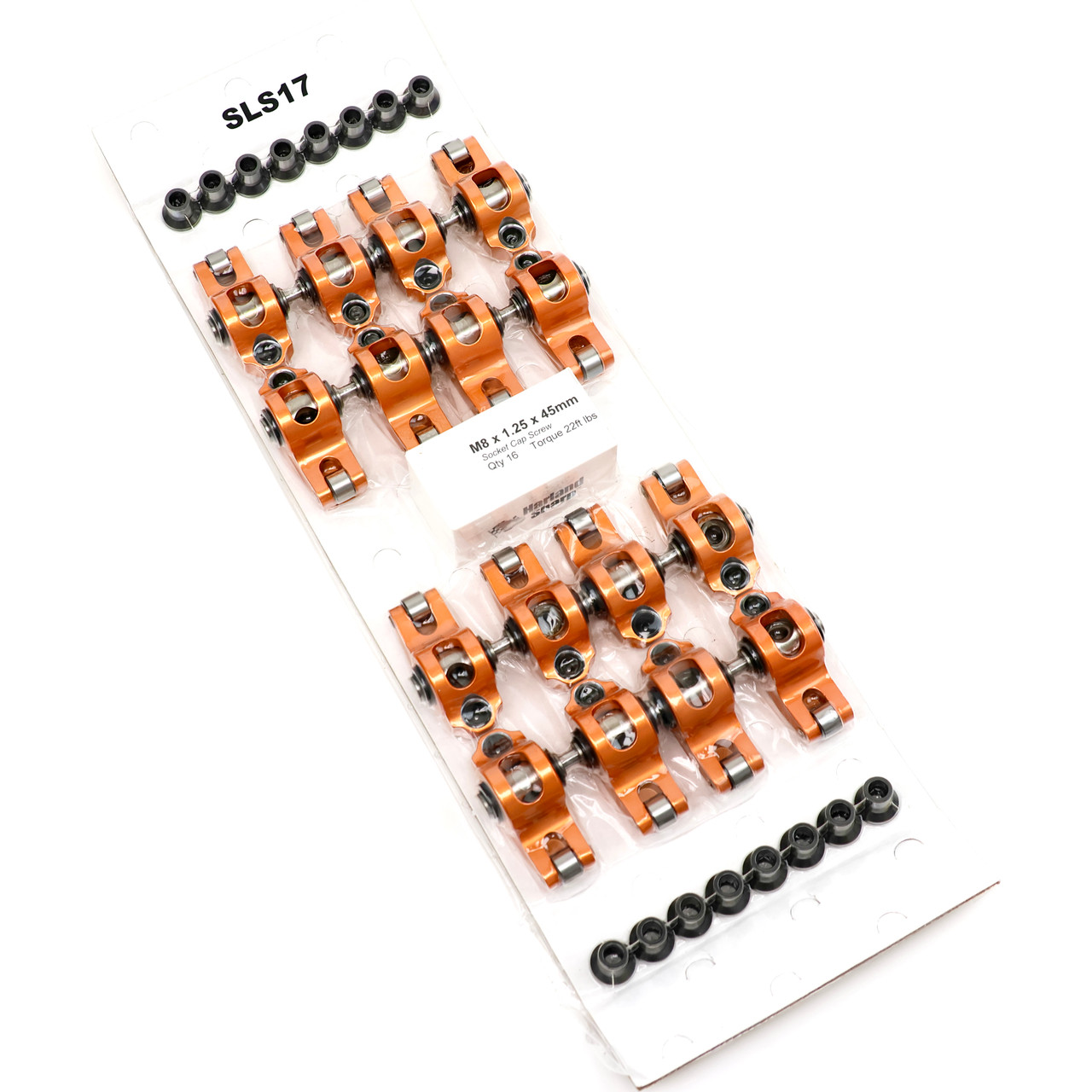 Harland Sharp LS1 & LS6  Non-Adjustable Roller Rocker Arms 1.7:1 Ratio - Fits 1997-2013 LS