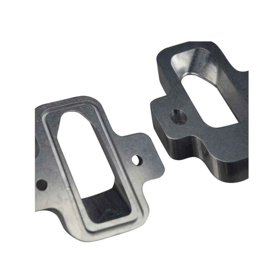 Cathedral Port LS Cylinder Head to Rectangle Port Intake Manifold Adapter Plates ICT Billet 551316