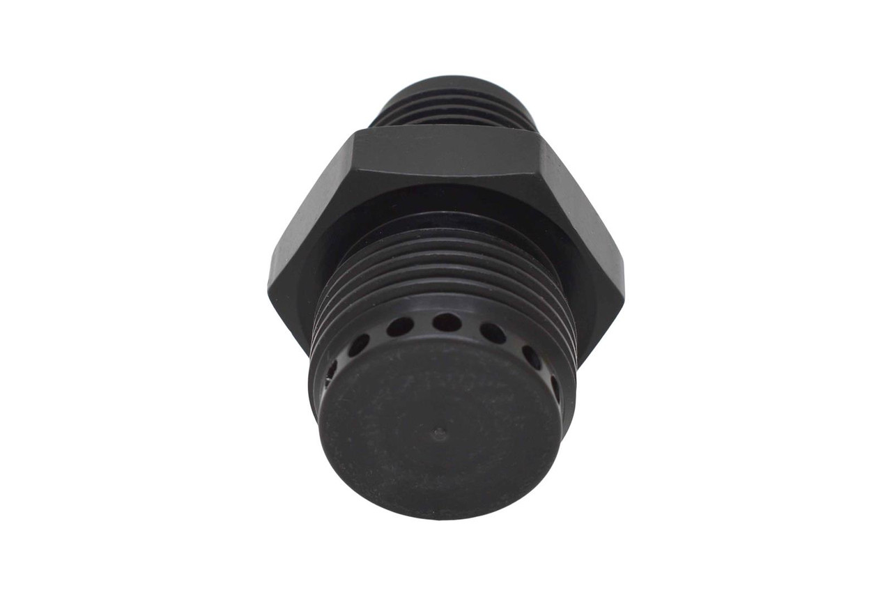 Baffled -12an ORB to -10an Male Valve Cover Breather Fitting - ICT Billet 551883-10-12