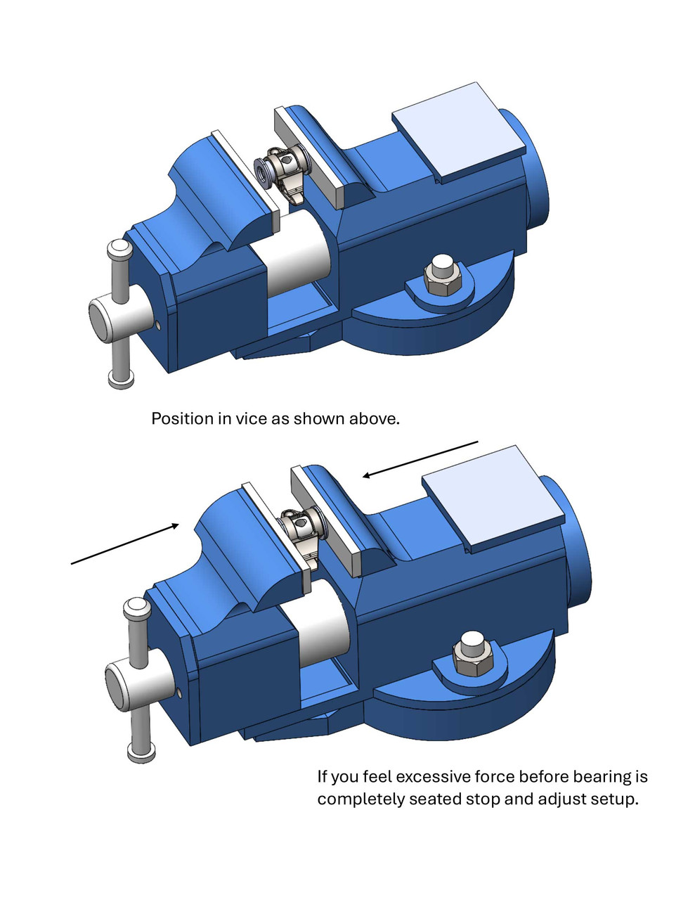 BTR Rocker Trunnion Easy Bearing Install Tool for LS/LT Engines