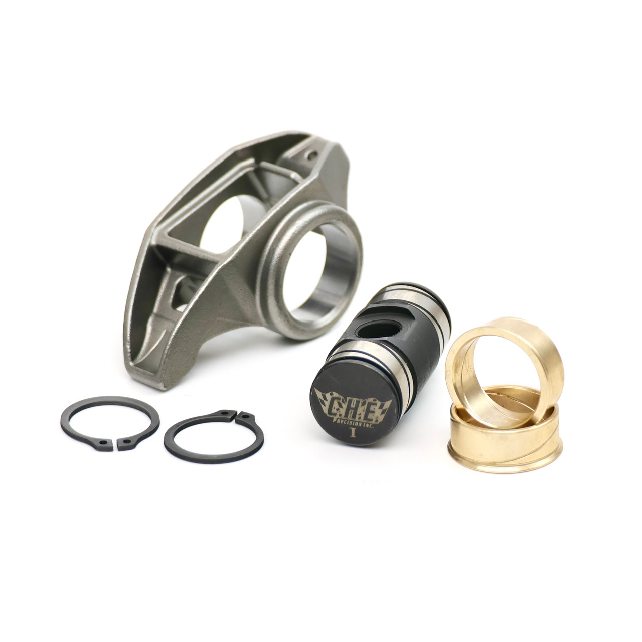 OEM LS3 Rocker Arms with CHE Bronze Bushing Trunnion Kit Installed - Rectangle Port - 6.0 6.2 L99 L76 L92 LS9 LSA L96