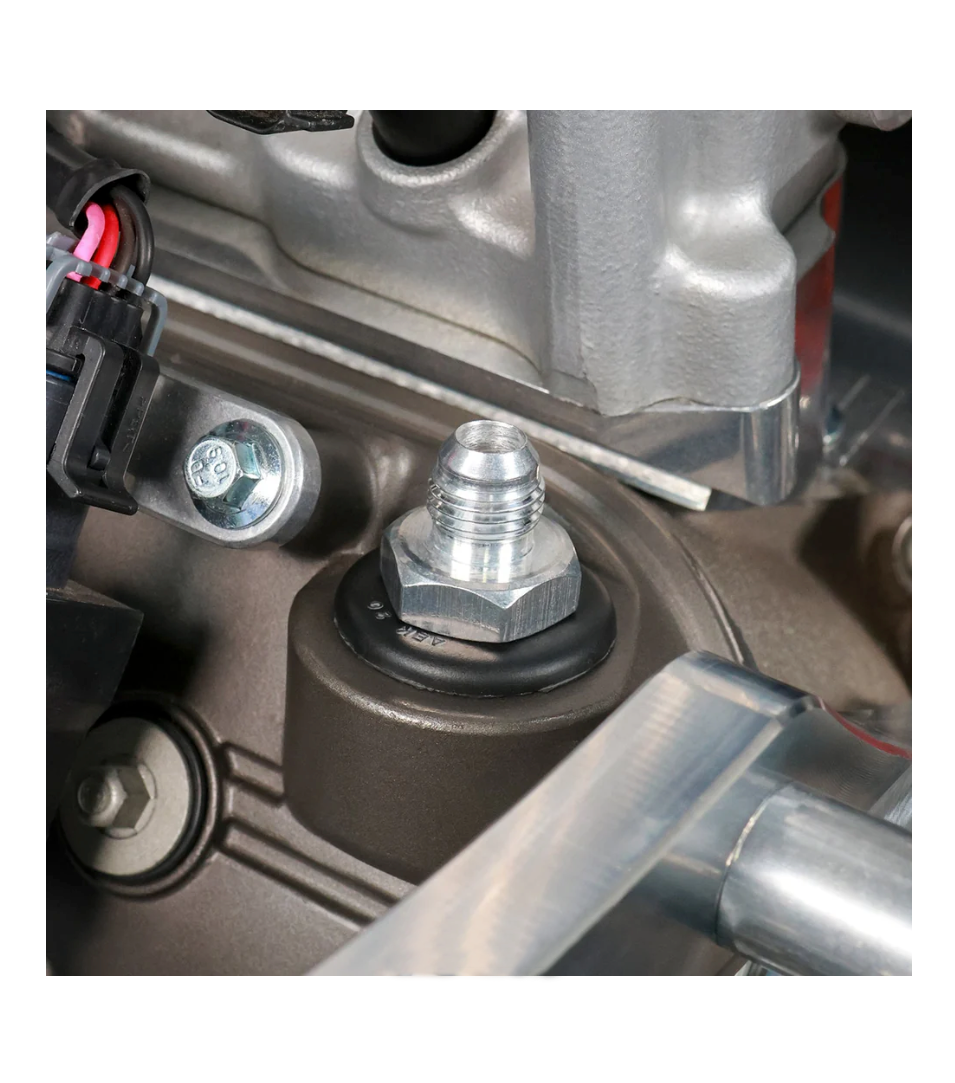 LS Valve Cover PCV Grommet Fitting to -6AN – Fits 4.8L 5.3L 5.7L 6.0L 6.2L