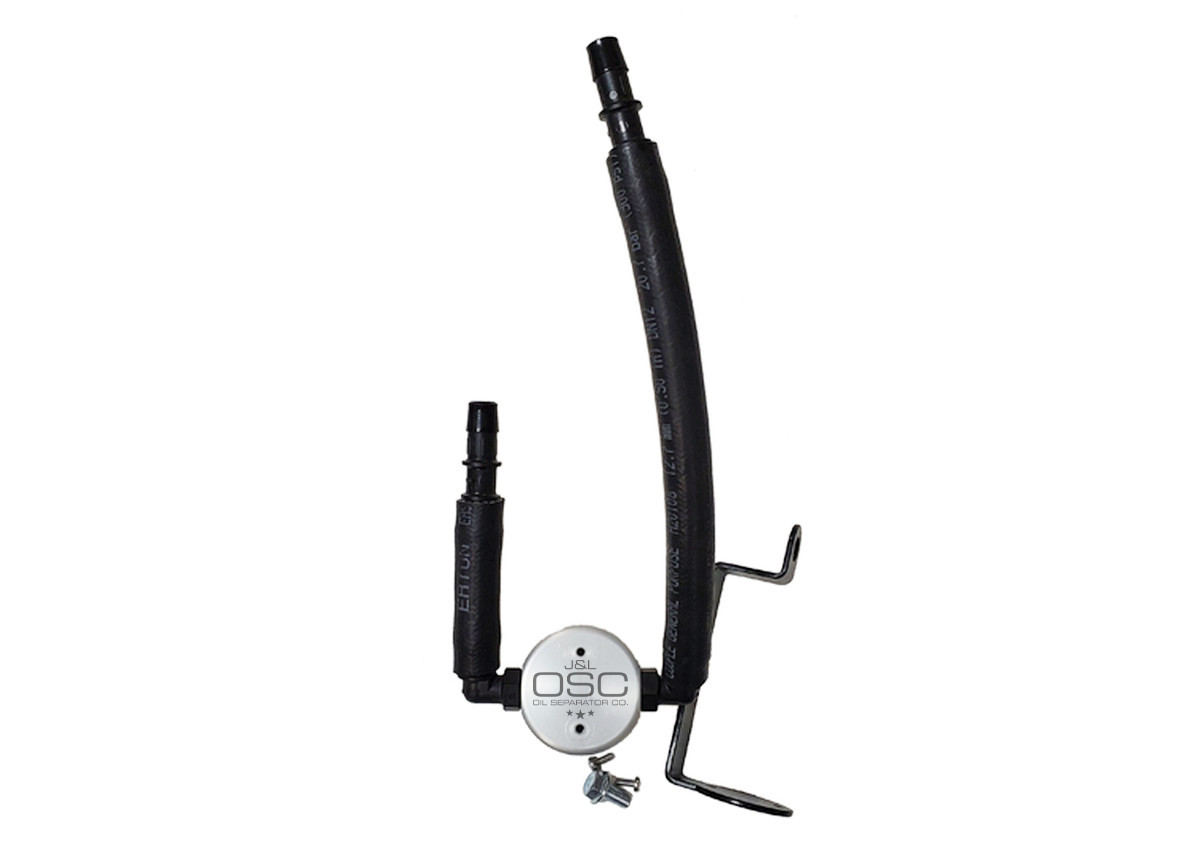 J&L Oil Separator Fits 2005-2023 5.7L HEMI Charger, Challenger, 300c, Magnum Passenger Side