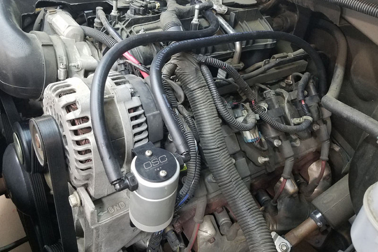 J&L Oil Separator Fits 1997-2013 Chevy/GMC Truck & SUV 4.8L, 5.3L, 6.0L, 6.2L 