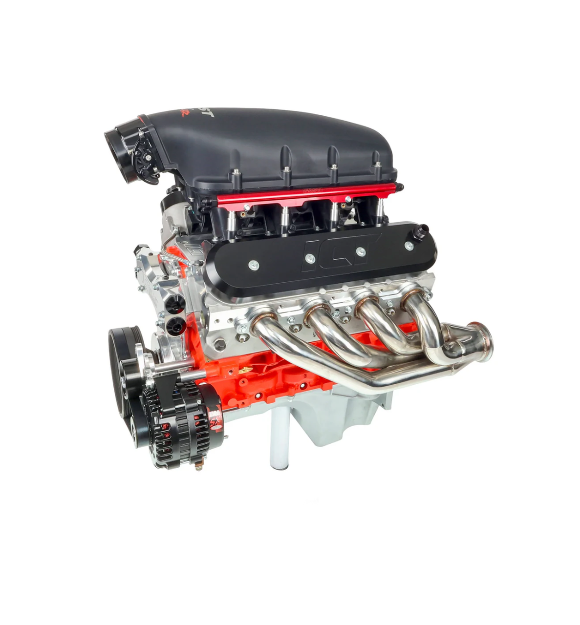 LS Truck Low Mount Alternator Bracket Kit with Manual Tensioner - ICT Billet