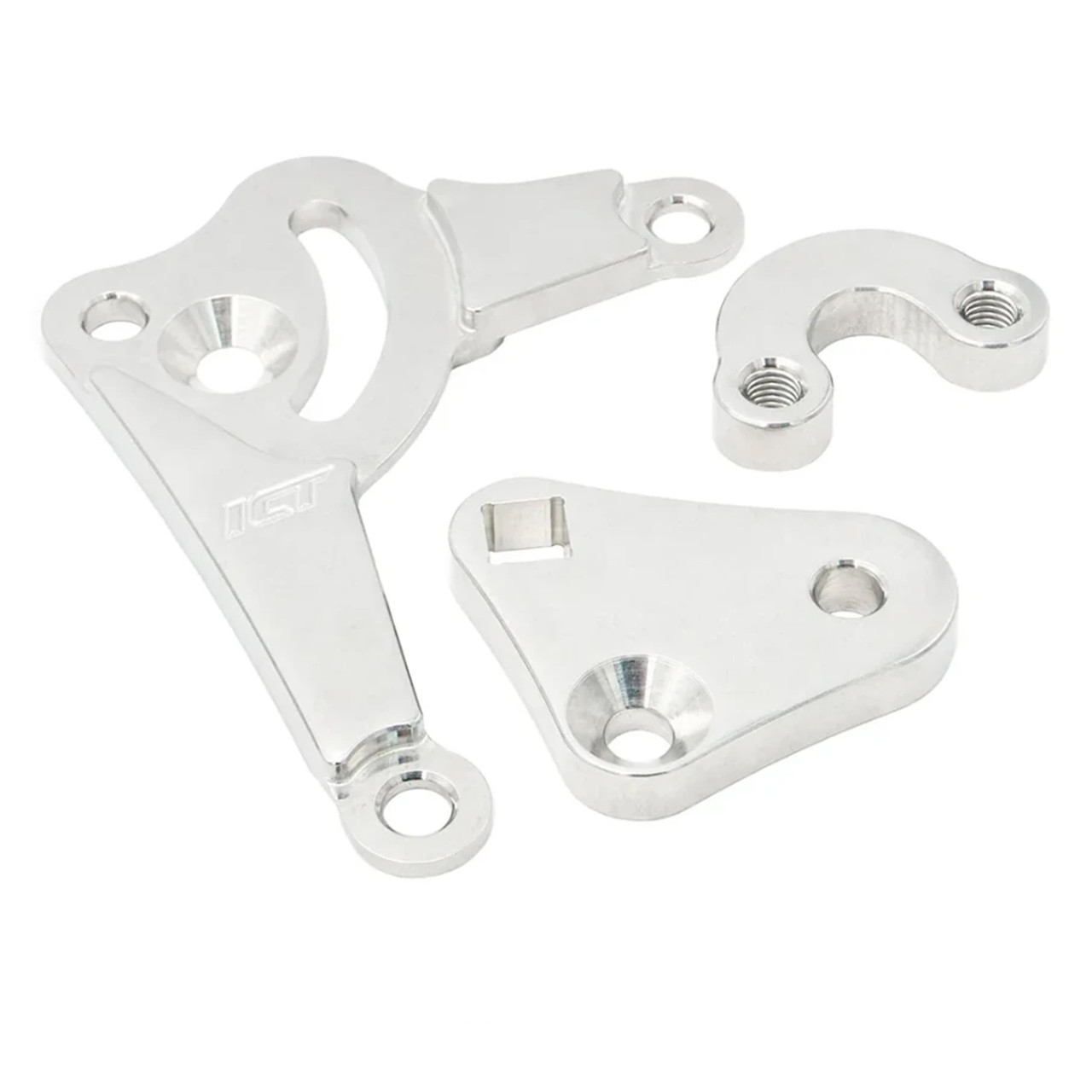 LS Truck Low Mount Alternator Bracket Kit with Manual Tensioner - ICT Billet